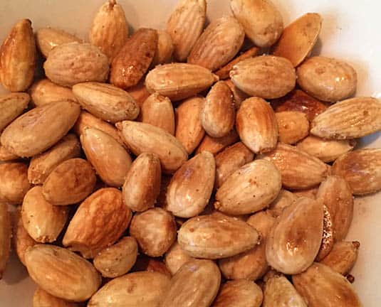 Toasted almonds | Happy Simple Living blog