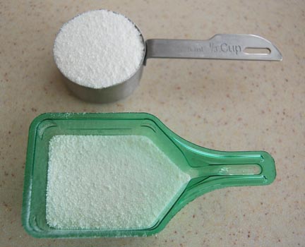 deter1 Measure your detergent - Happy Simple Living