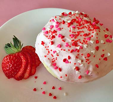 strawberry cupcake