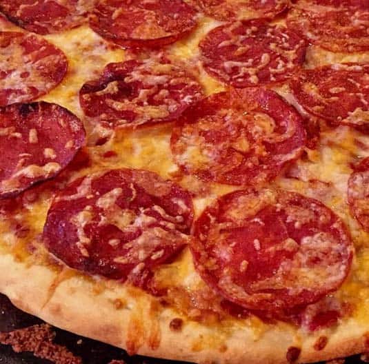 homemade pizza