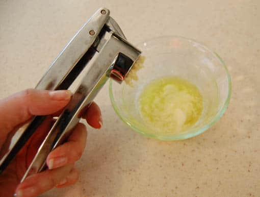 pizza9 Garlic sauce for pizza crust at Happy Simple Living