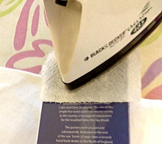Remove a stubborn sticky price sticker with this trick from Happy Simple Living.